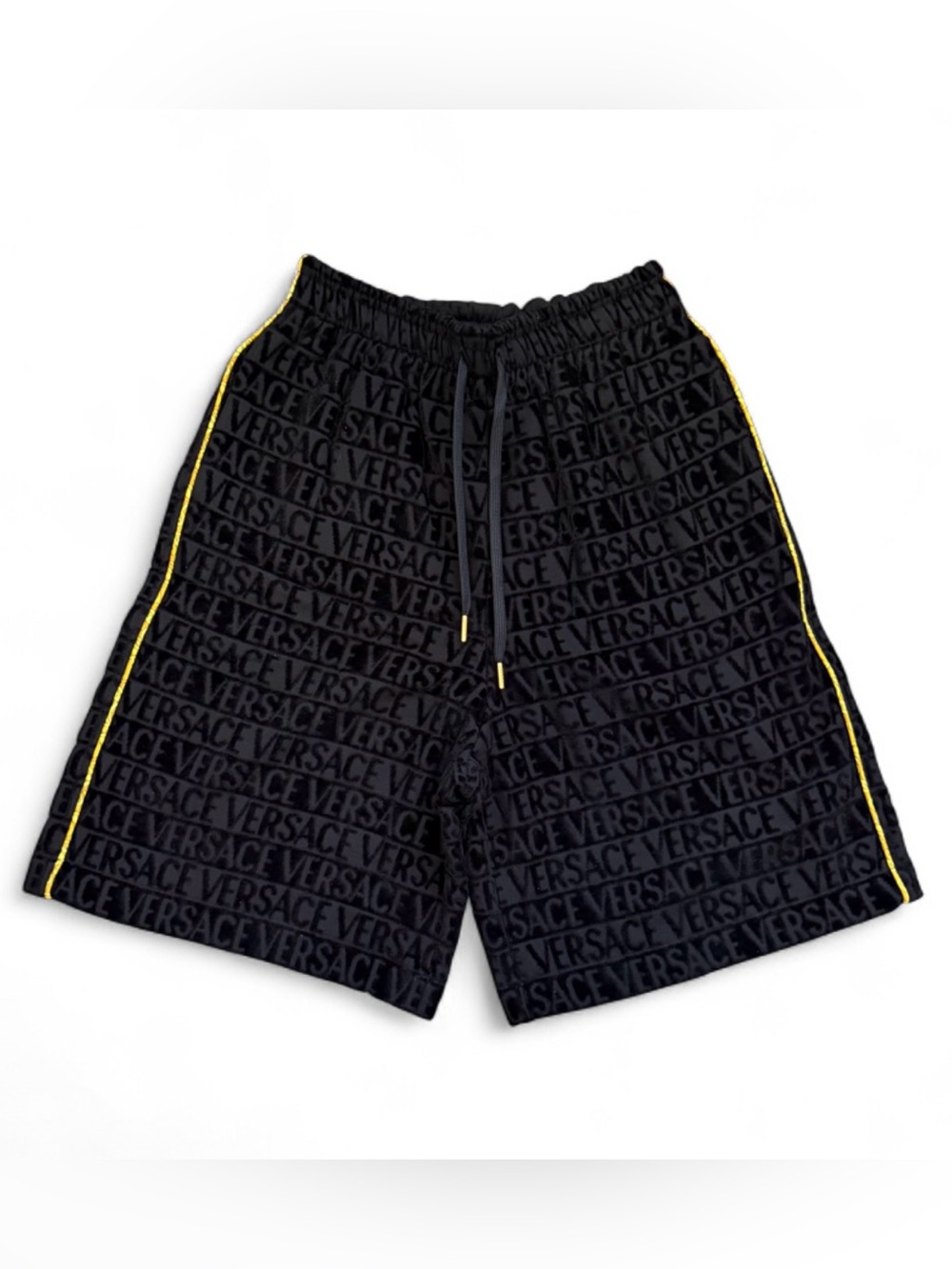 Versace I ❤️ Baroque Men’s Bermuda Shorts Logo Print Size S